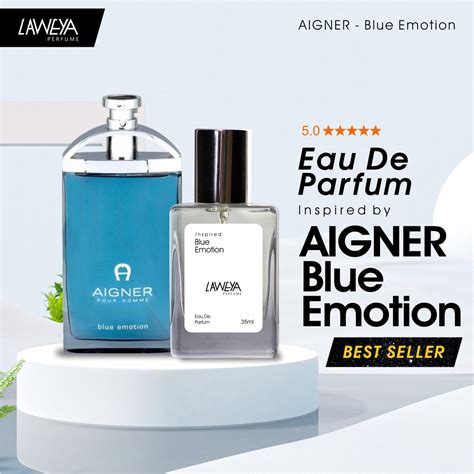 harga aigner blue emotion.